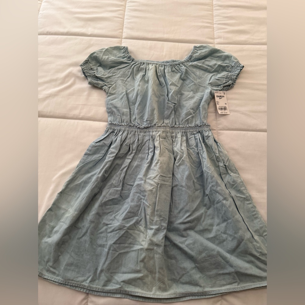 NWT Oshkosh denim dress girls so 8
